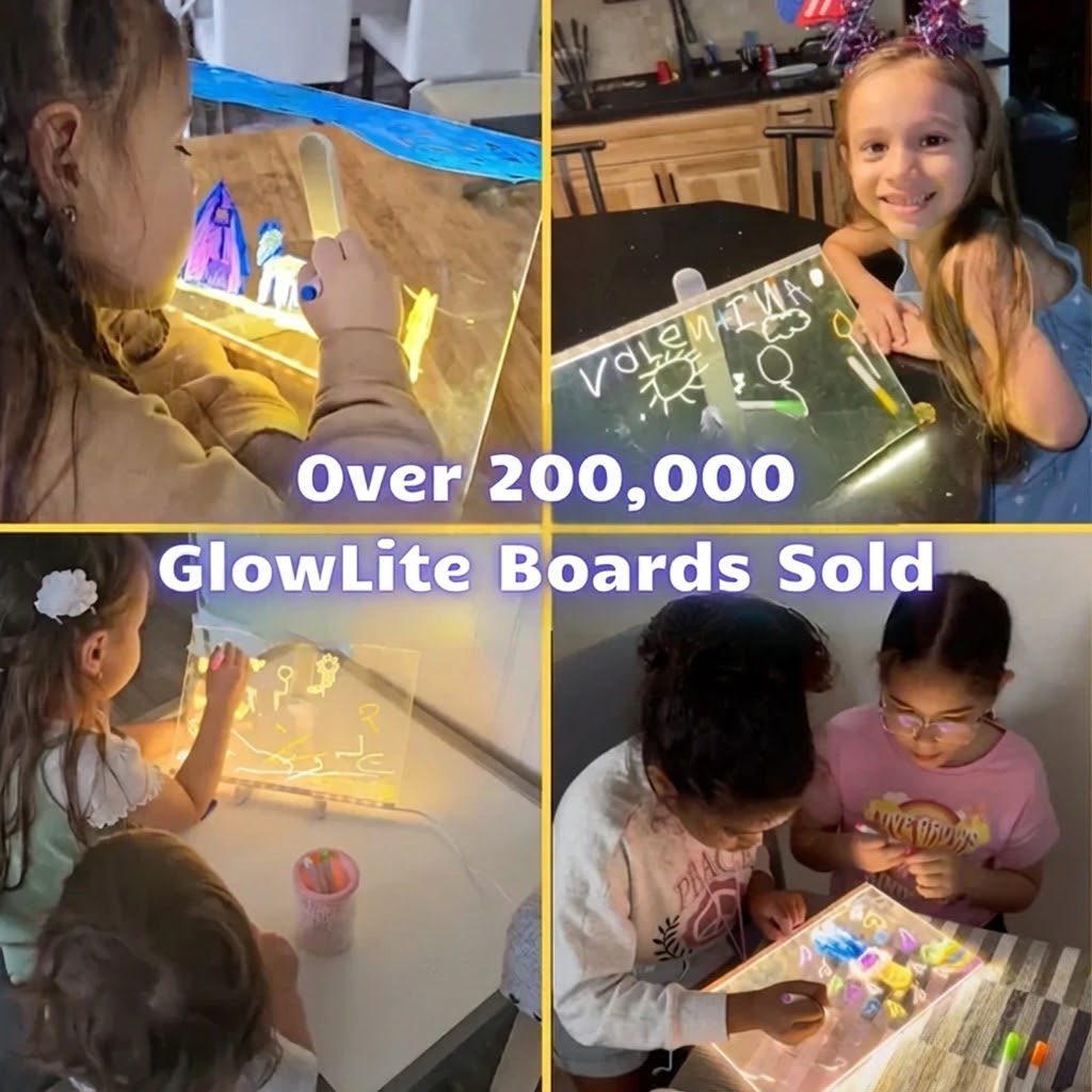 GlowLite™ - The Magical LED Drawing Board ✨